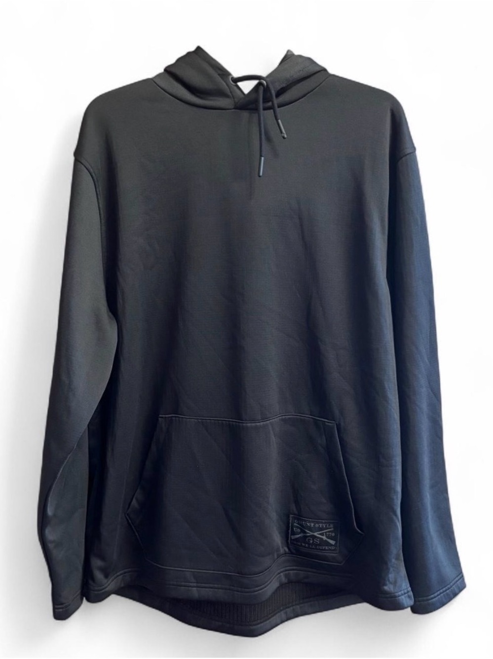 NWOT Grunt Style Men’s XL Black Hoodie. Activewear for the American Warrior.